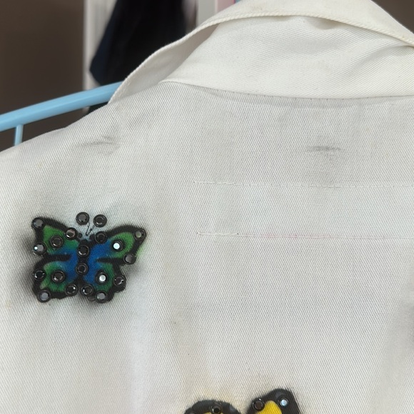 Photo shoot or costume. Airbrushed butterfly jumper xsmall - Picture 12 of 14